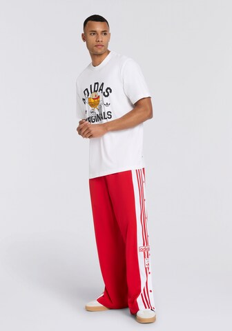 ADIDAS ORIGINALS Pants in Red