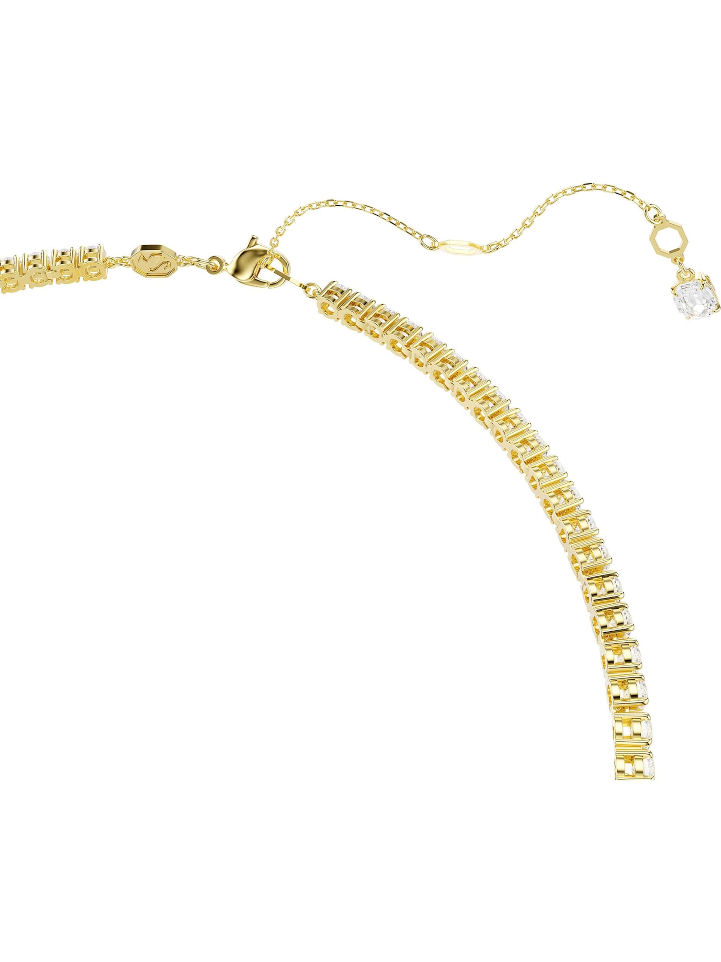 Swarovski Kette in Weiß