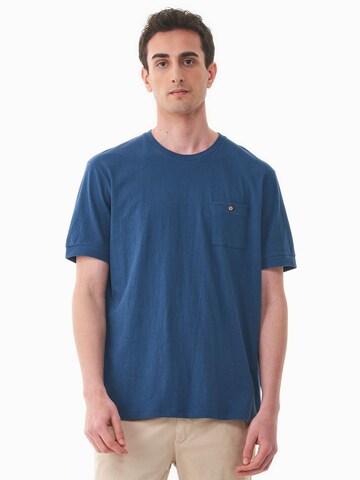 Organication Shirt in Blue: front