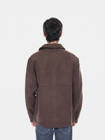 Brixton Tussenjas 'Shop Chore Coat' in Bruin