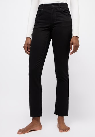 Angels Regular 5-Pocket-Hose 'Cici' in Schwarz: Vorderseite