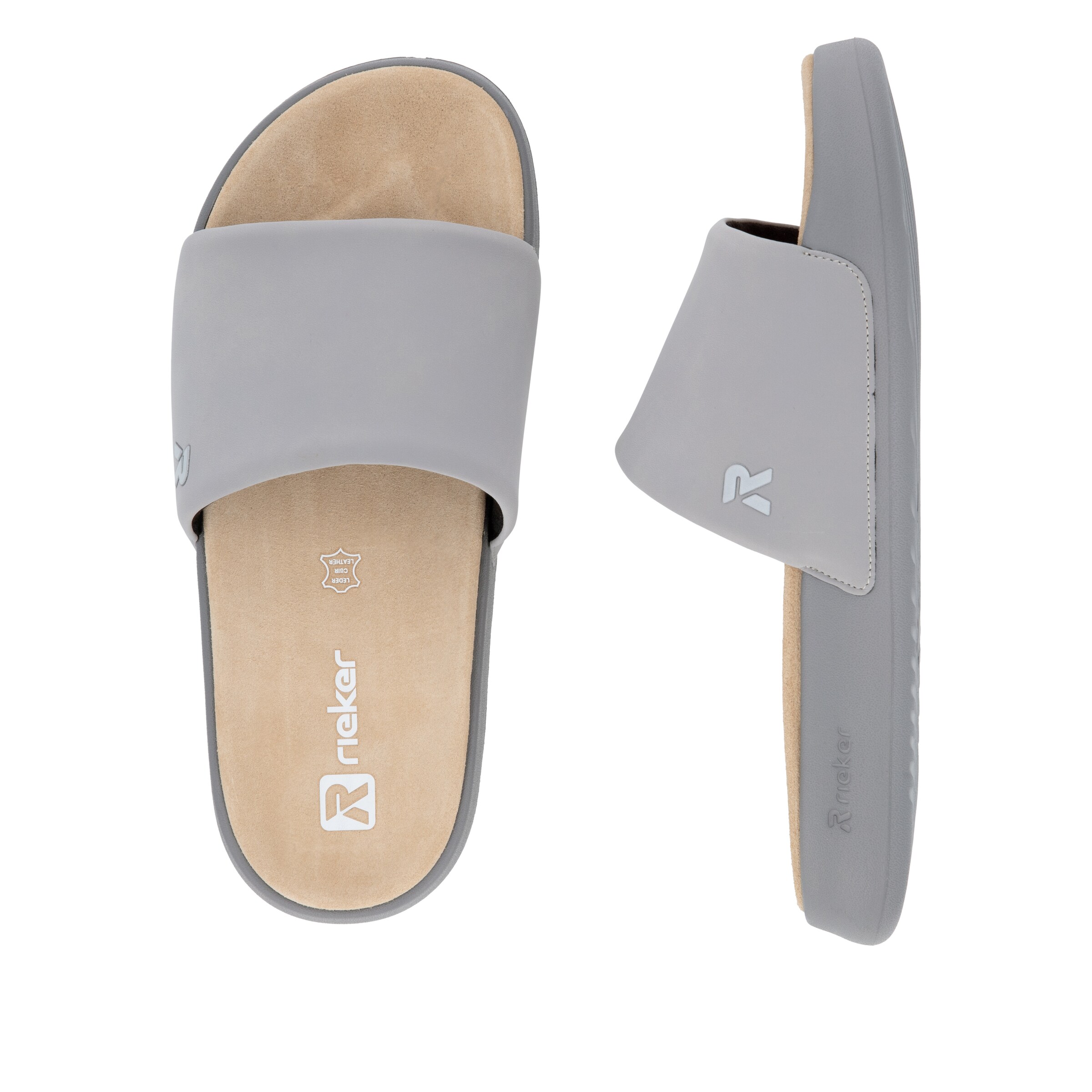 Mule Rieker Sport en gris