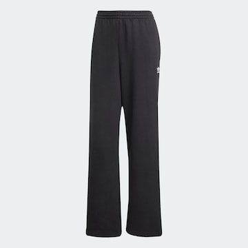 ADIDAS ORIGINALSLoosefit Sportske hlače - crna boja: prednji dio