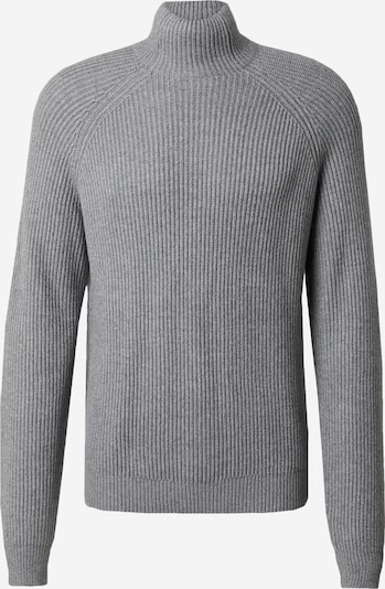 DAN FOX APPAREL Pull-over 'Kadir' en gris chiné, Vue avec produit