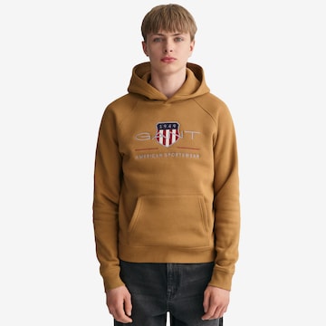 GANT Sweatshirt in Braun: predná strana