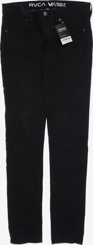 RVCA Jeans in 27 in Black: front