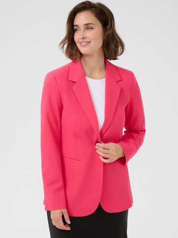 Blazer 'Sakura' Kaffe en violet : devant