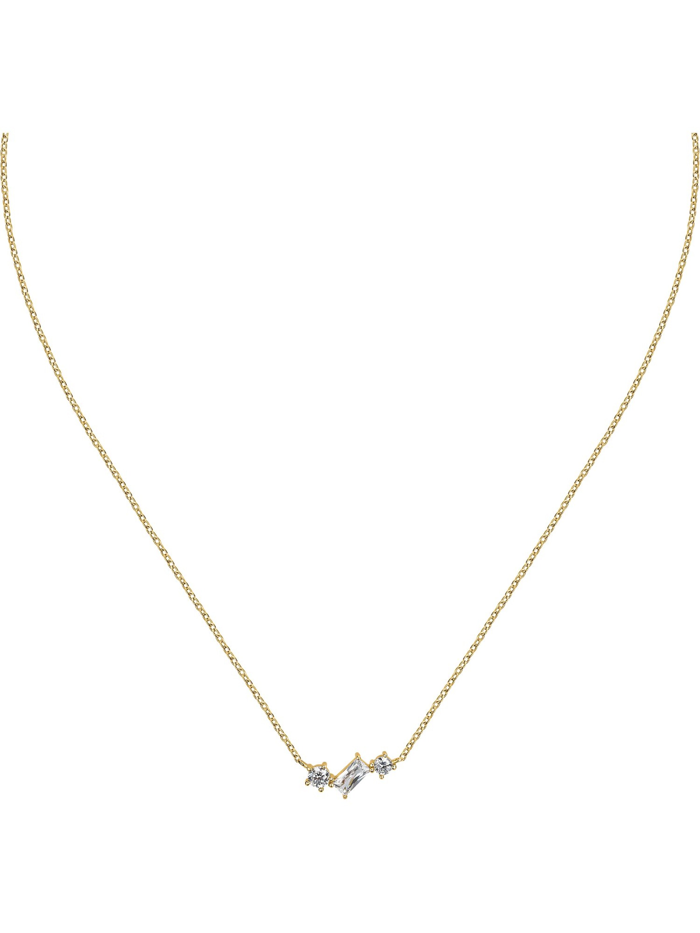 CHRIST Necklace in Yellow: front