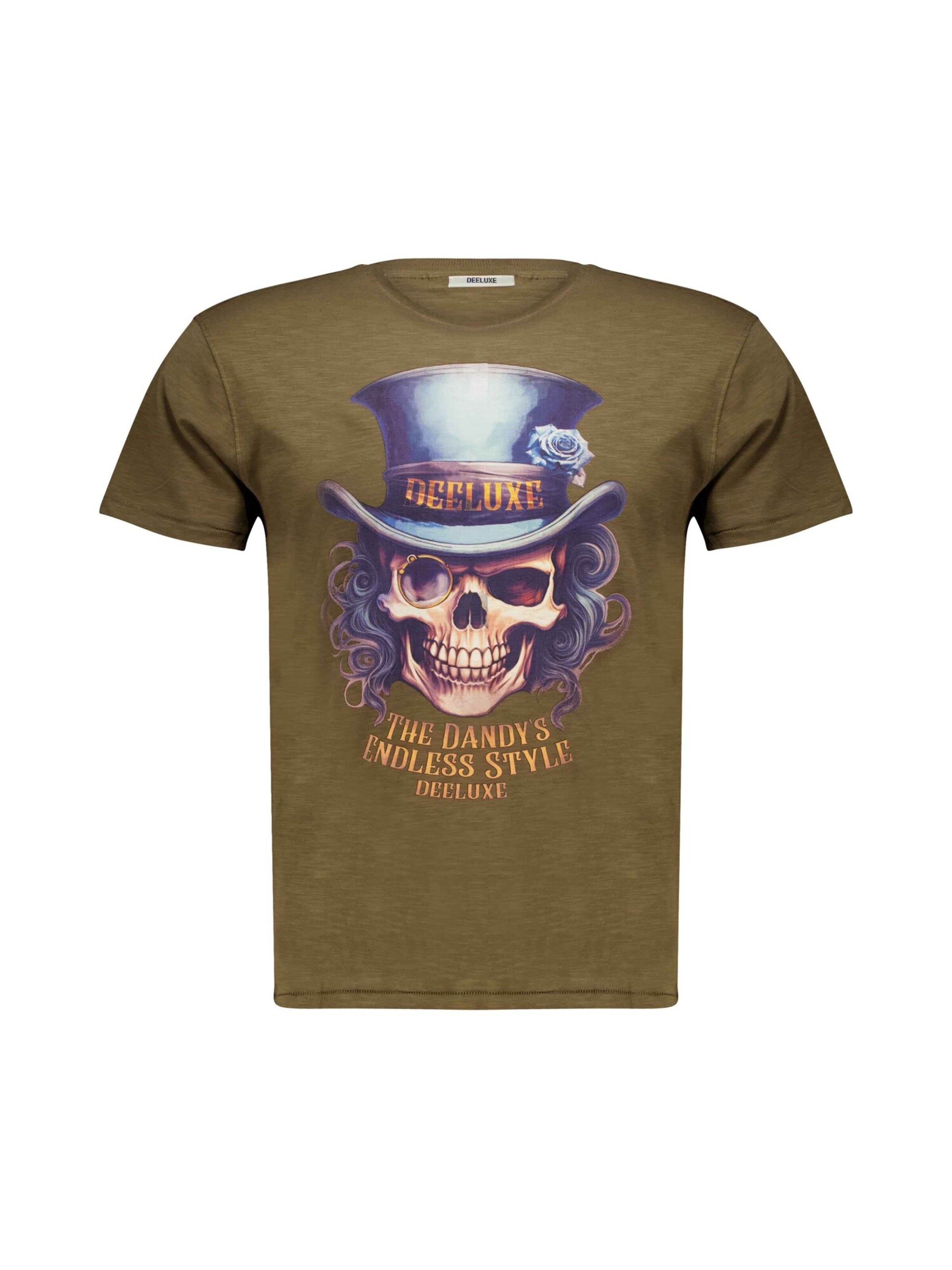 T-Shirt Deeluxe en vert : devant