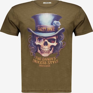 T-Shirt Deeluxe en vert : devant