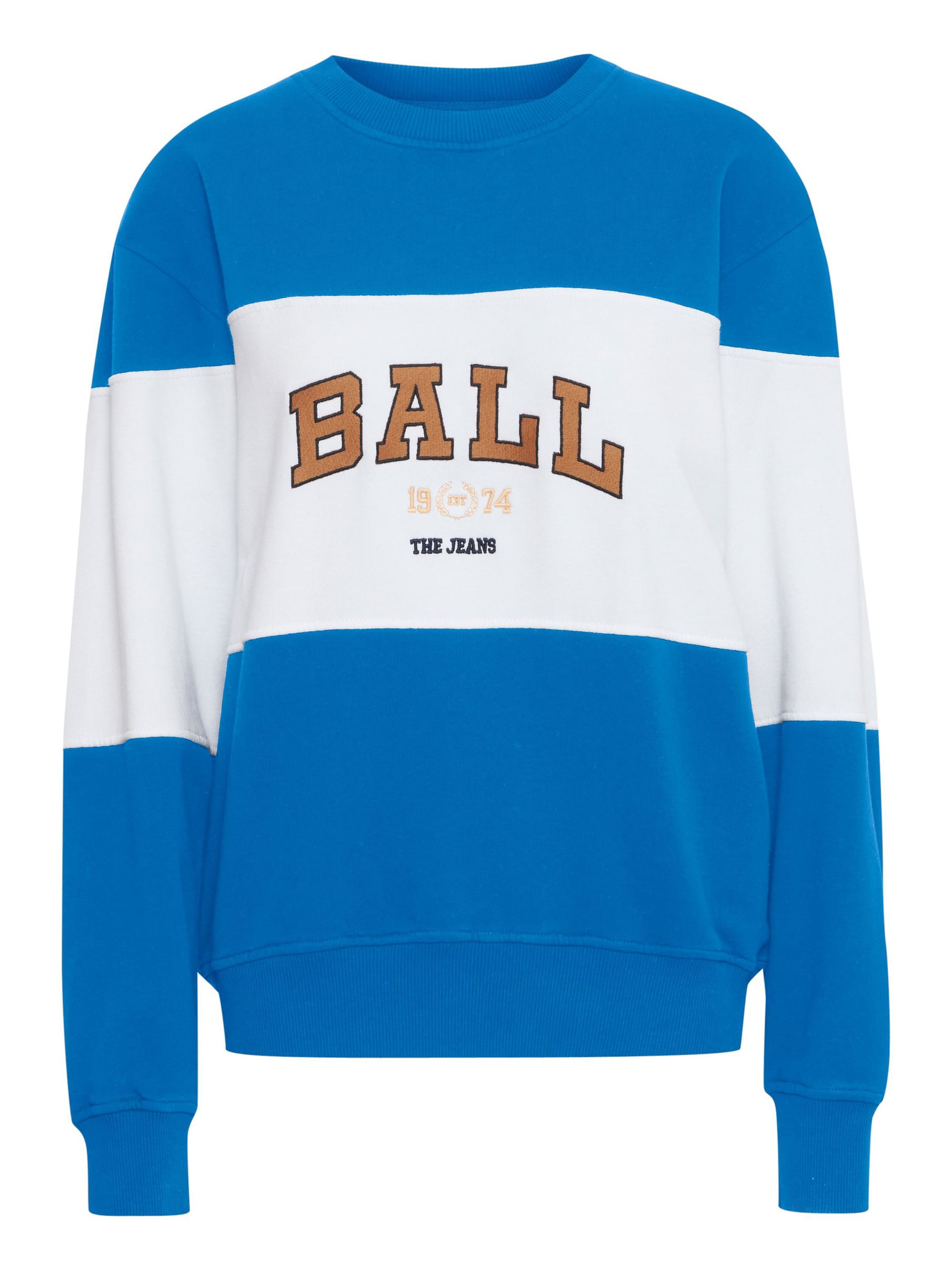 Ball Sweatshirt 'Montana' in Blue: front