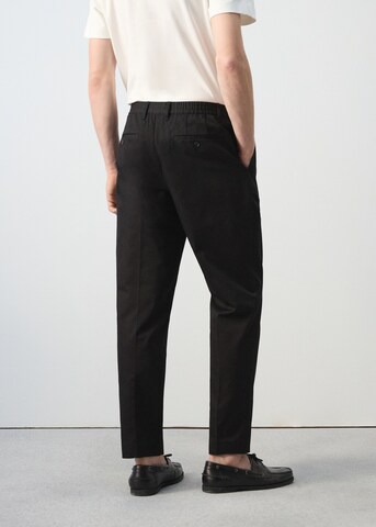 MANGO MAN Regular Pants 'Roberto2' in Black