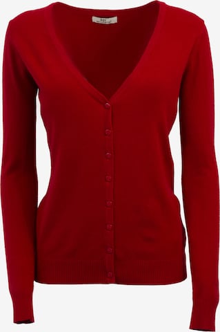Influencer Knit cardigan in Red: front