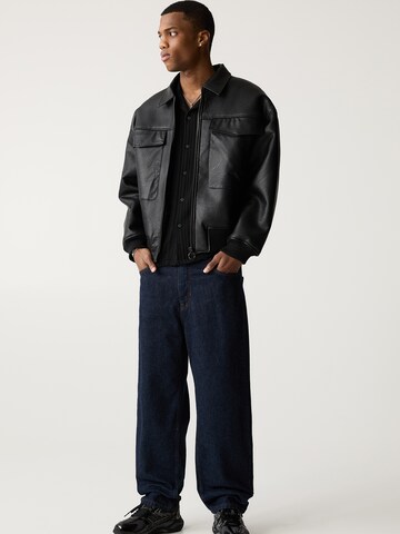 Pull&Bear Between-season jacket in Black