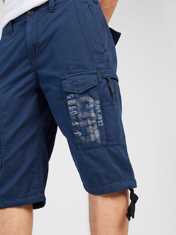 CAMP DAVID Regular Shorts 'North Sea Trail' in Blau