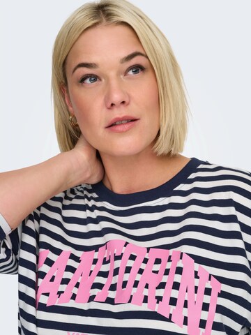 ONLY Carmakoma Μπλουζάκι 'CARSARAH' σε μπλε