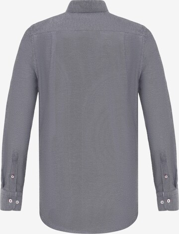 Regular fit Camicia di DENIM CULTURE in grigio