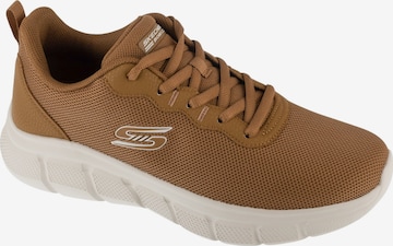 SKECHERS Platform trainers 'Skechers Bobs B Flex - Icy Edge' in Brown: front