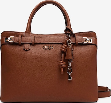 Borsa a mano 'Gregoria' di GUESS in marrone: frontale