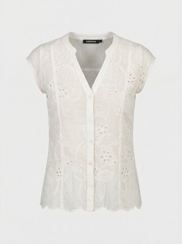 KOROSHI Pusero värissä valkoinen