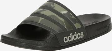 ADIDAS SPORTSWEAR Beach & Pool Shoes 'ADILETTE' in Green: front