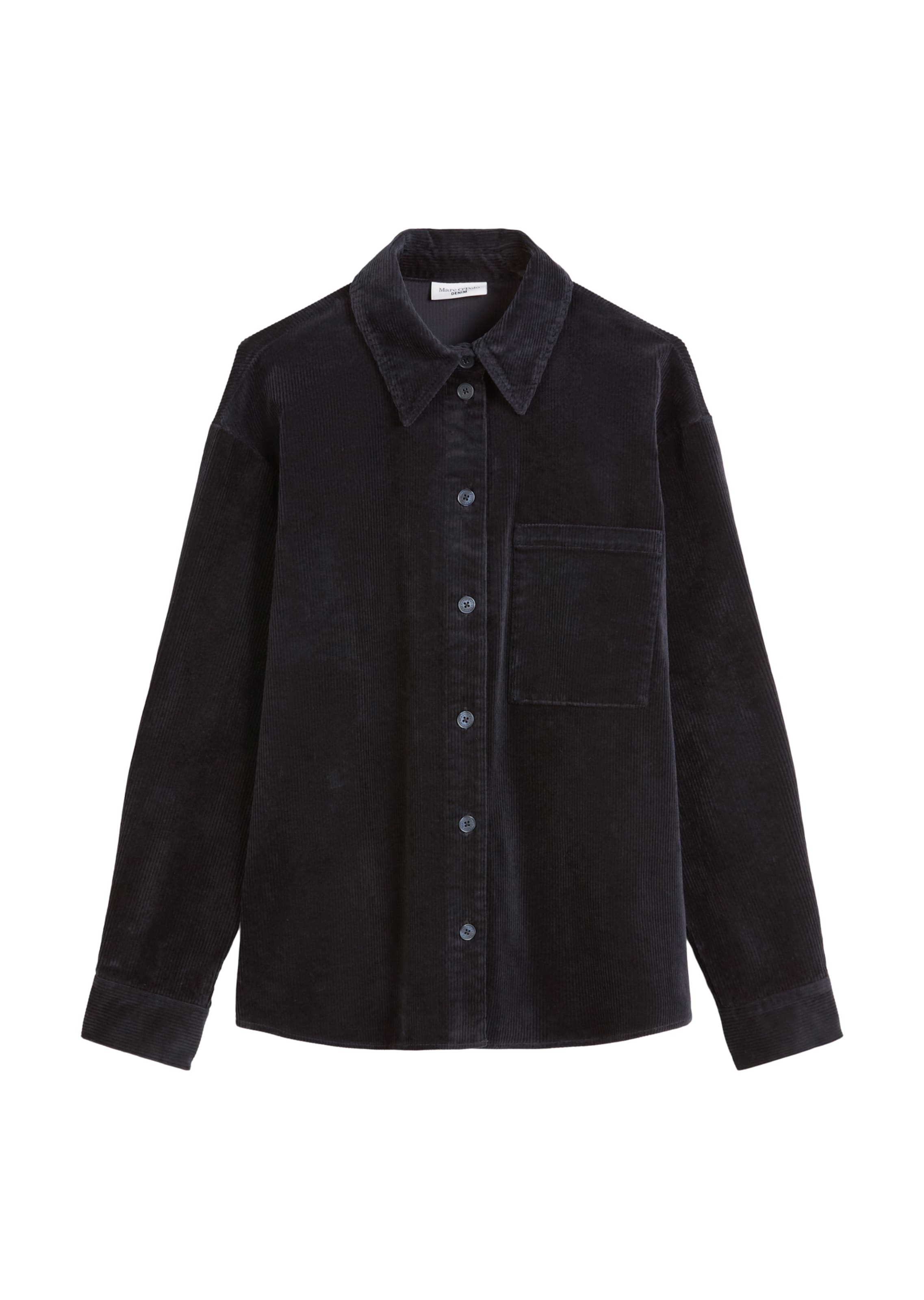 Marc O'Polo DENIM Blouse in Blauw: voorkant