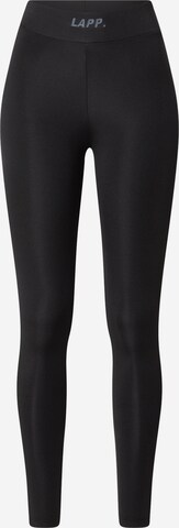 Lapp the Brand Skinny Leggings in Schwarz: predná strana