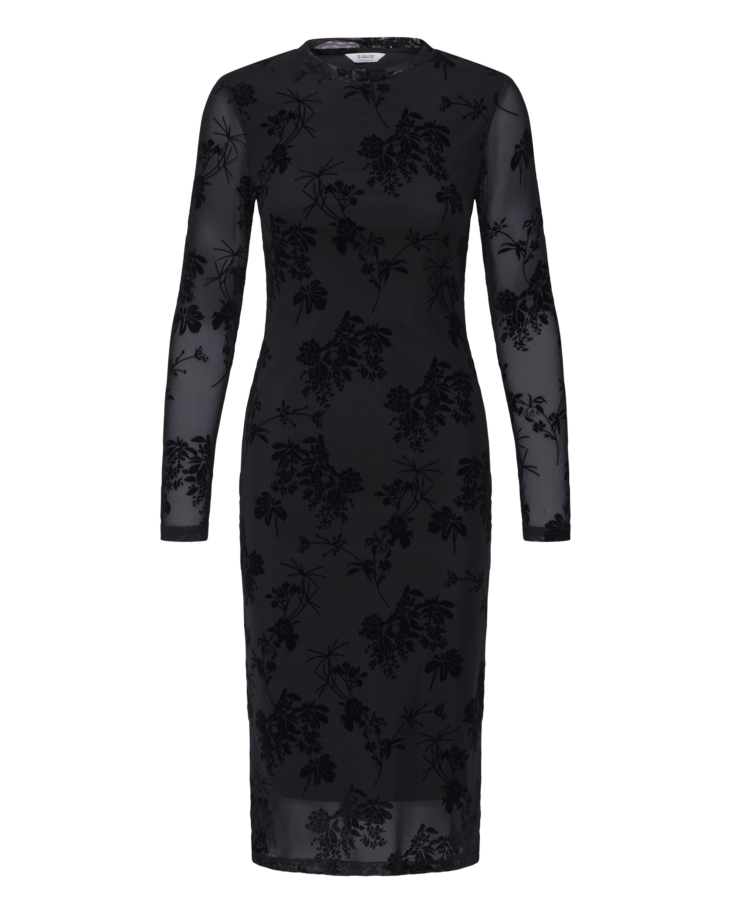 b.young - Vestido em preto: frente
