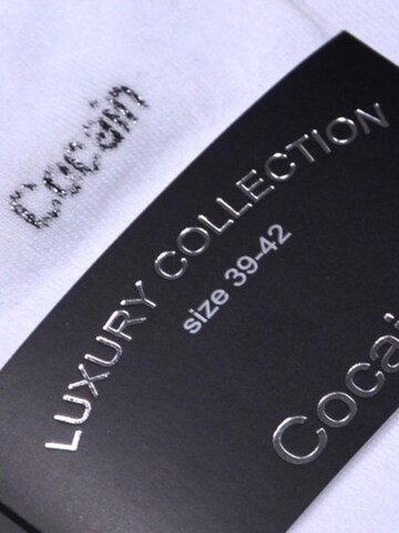 Cocain Underwear Socks 'Luxury Collection' in White