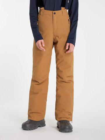 PROTEST Regular Workout Pants 'SPIKET JR' in Brown