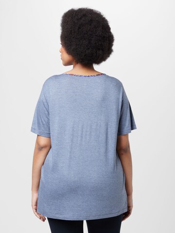 Esprit Curves Shirt in Blue