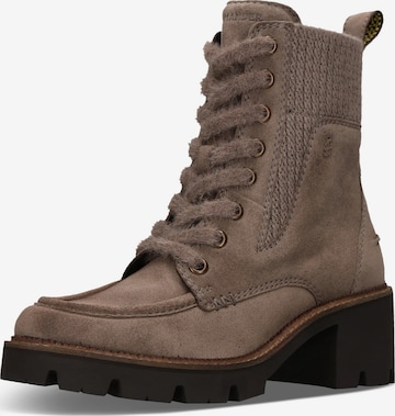 SALAMANDER Schnürstiefelette in Beige: Vorderseite