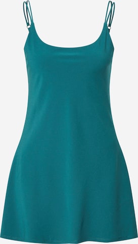 Abercrombie & Fitch Лятна рокля в зелено: отпред