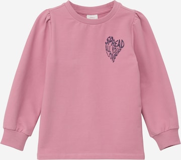 s.Oliver Sweatshirt i rosa: forside