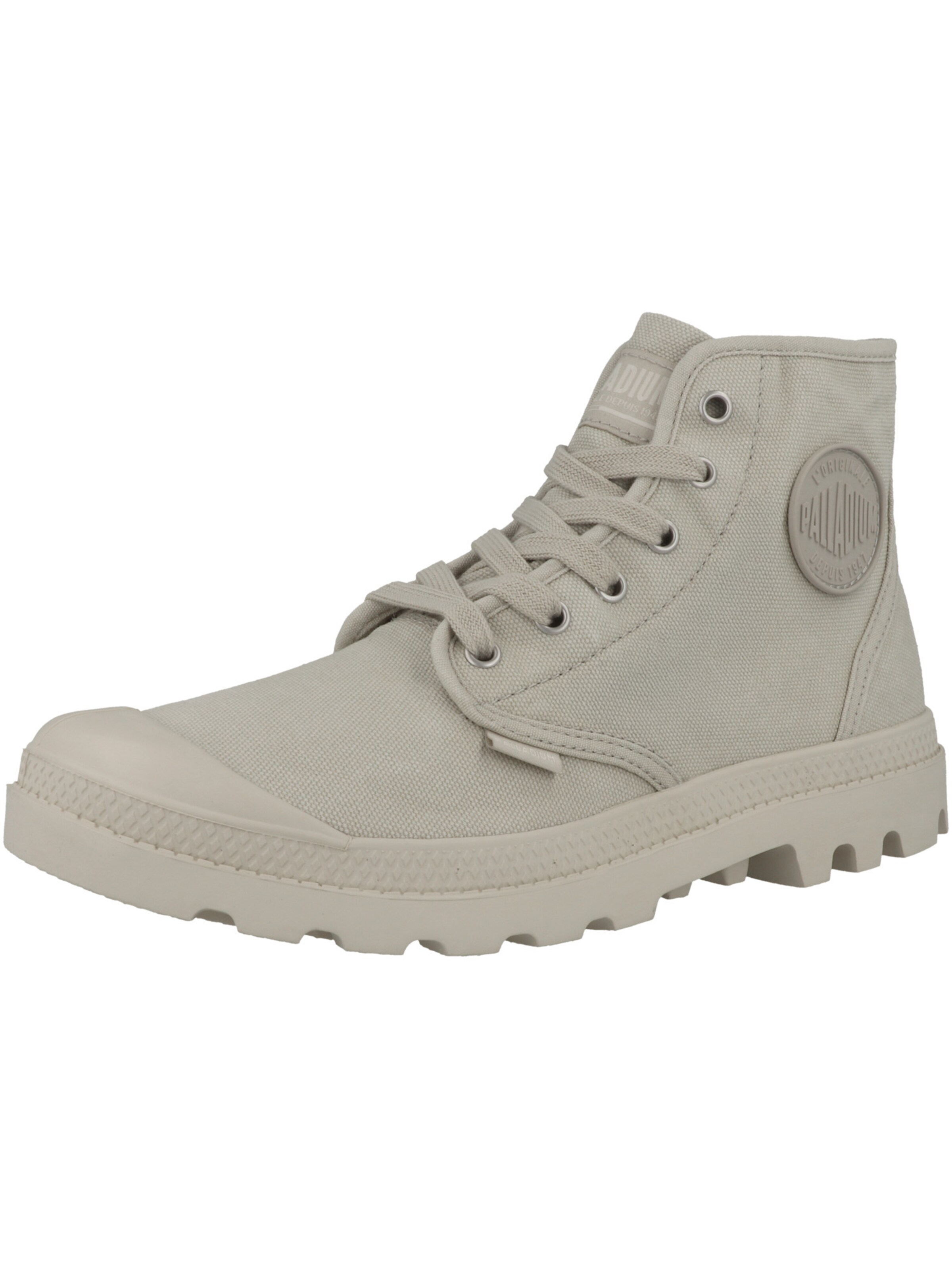 Palladium Schnürboots ' Pampa Hi ' in Beige