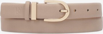 Kazar Belt in Beige: front