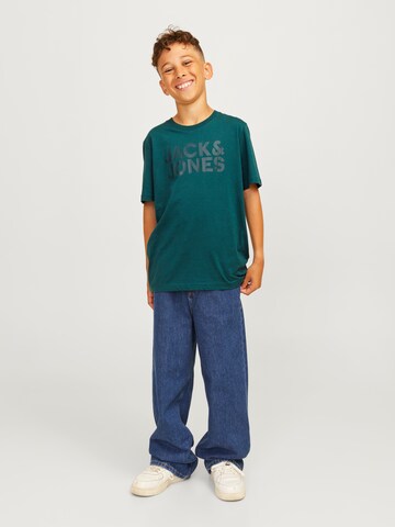 Jack & Jones Junior Μπλουζάκι 'Ecorp' σε πράσινο