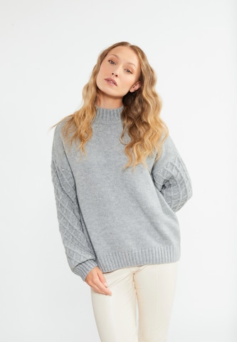 RISA - Pullover em cinzento: frente