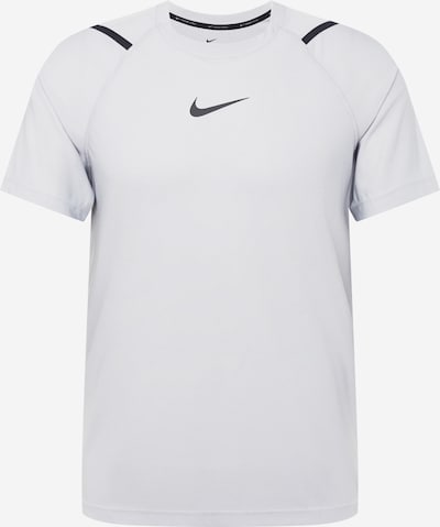 NIKE Functioneel shirt in de kleur Lichtgrijs / Zwart, Productweergave