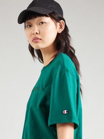 Maglietta di Champion Authentic Athletic Apparel in verde