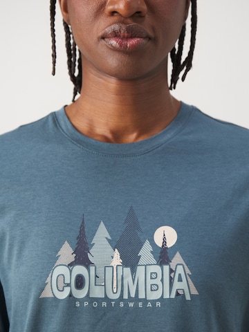 COLUMBIA Funktsionaalne särk 'Ruby Springs', värv sinine