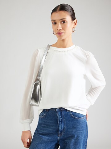 Chemisier VILA en blanc : devant