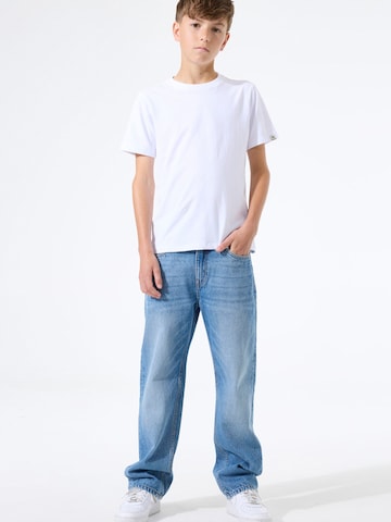 GARCIA - regular Vaquero en azul: frente