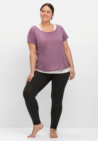 Skinny Leggings di SHEEGO in grigio