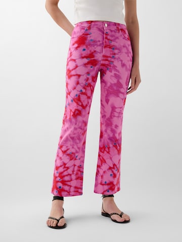 Scalpers Regular Summer Print Denim Pant ' ' in Mischfarben: Vorderseite