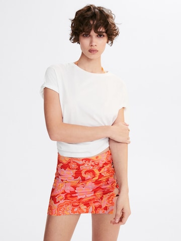 MANGO Skirt 'PATI' in Orange: front