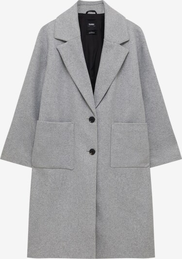 Pull&Bear Between-Seasons Coat in mottled grey, Item view