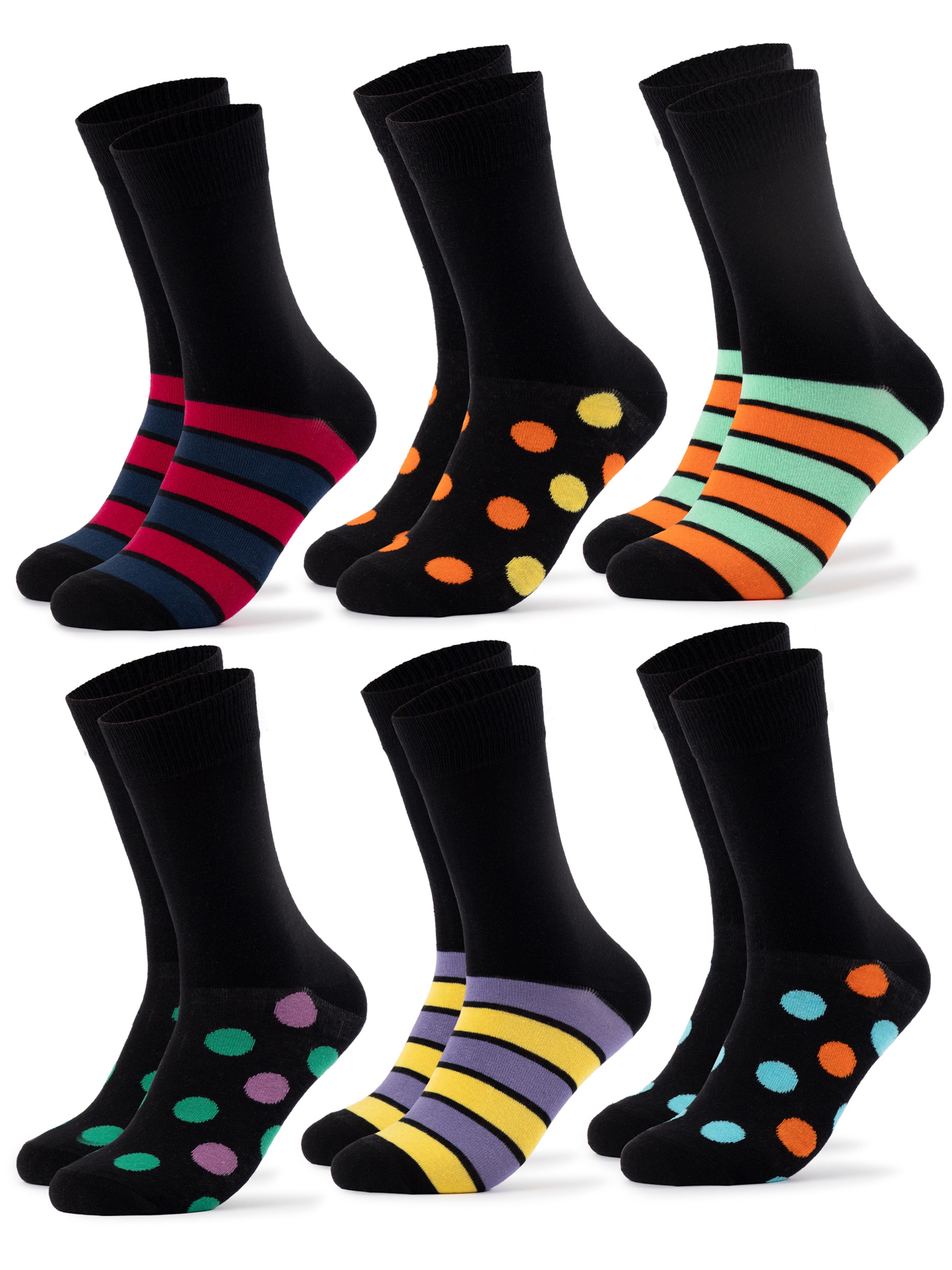 Occulto Socken 'Moritz' in mischfarben, Produktansicht