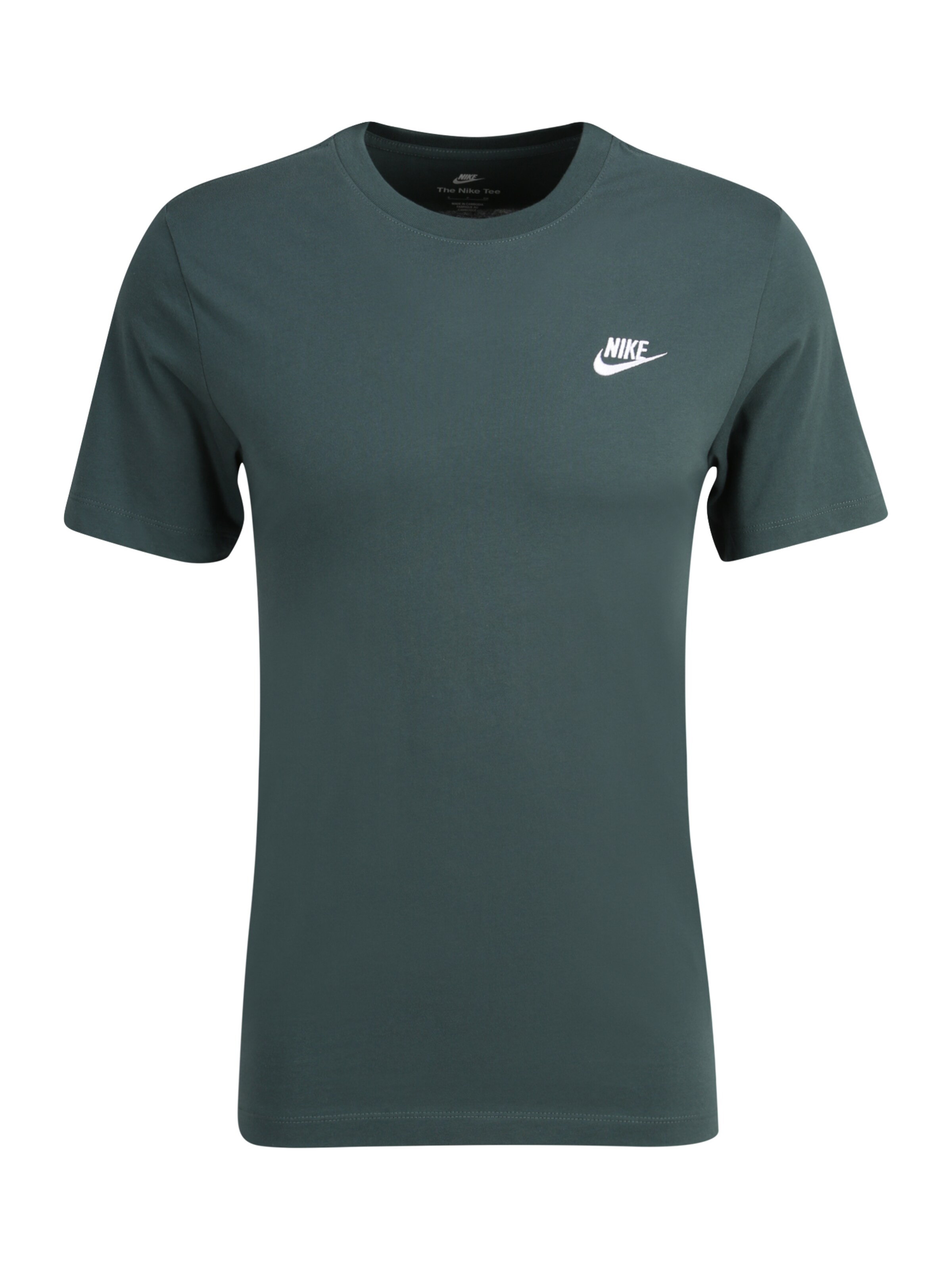 Nike Sportswear - Camisa 'Club' em verde: frente