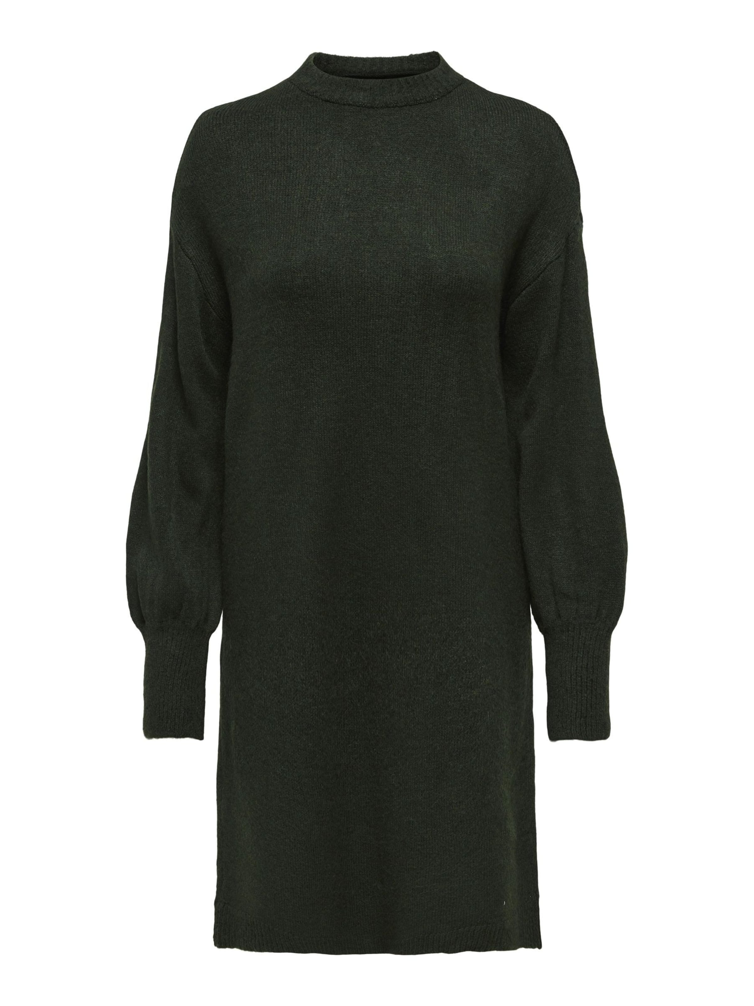 ONLY Трикотажное платье 'ONLJADA' в Зеленый: спереди